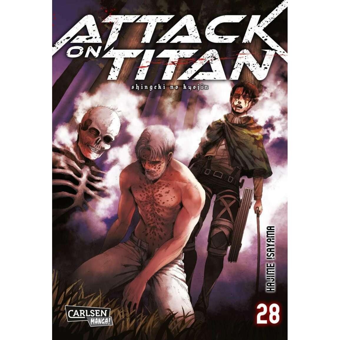 Attack on Titan 28, Belletristik von Hajime Isayama
