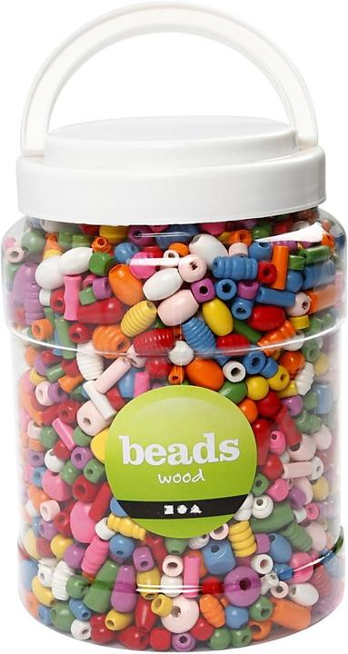 Produktbild Creativ Company Houten kralen in Opbergemmer