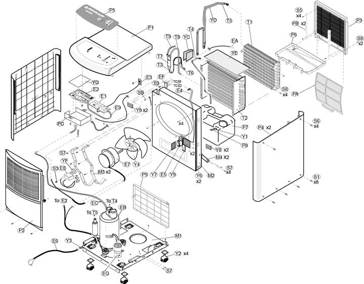 Produktbild Rockair Luftentfeuchter LE-680 (35 l/24h)