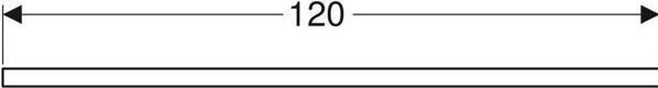 Image du produit Geberit ONE Plan de lavabo, découpe à droite, 120x3x47 cm, 505.325.00.