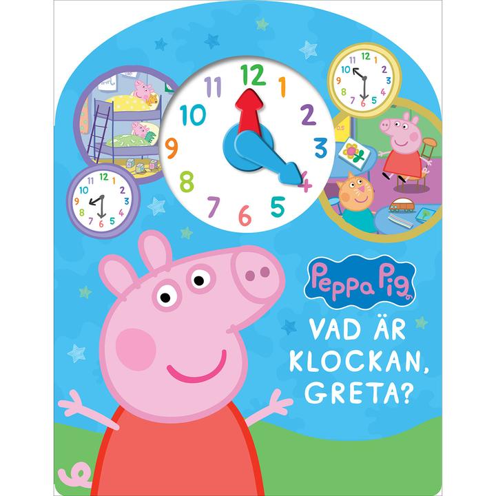 Actual product image Peppa Pig Greta Gris : Vad är klockan (Swedish, 3 - 6 years)
