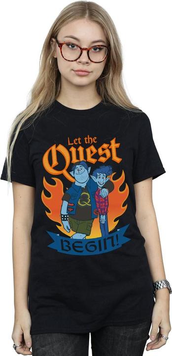Image du produit Disney - T-shirt ONWARD LET THE QUEST BEGIN - Femme (XL)
