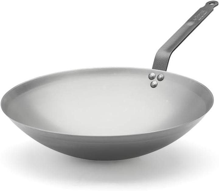 Actual product image de Buyer Carbone Plus (Wok, Steel, 35 x 17.50 cm)