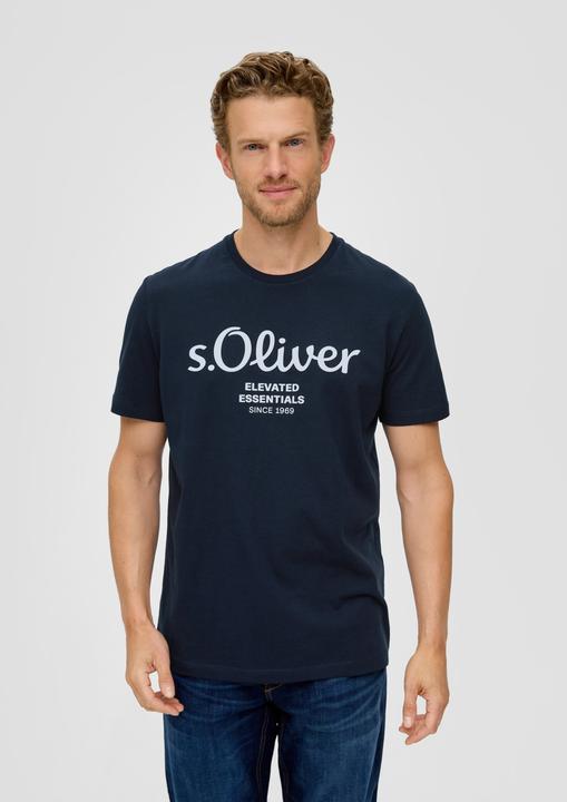 Actual product image S.Oliver T-Shirt Casual Bequem sitzend Logo T-Shirt (XXL)