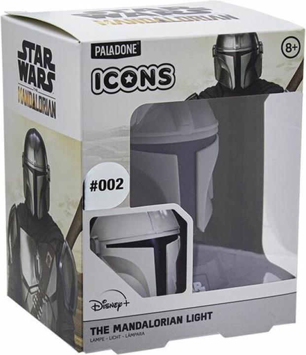 Actual product image Paladone Products The Mandalorian Icon light