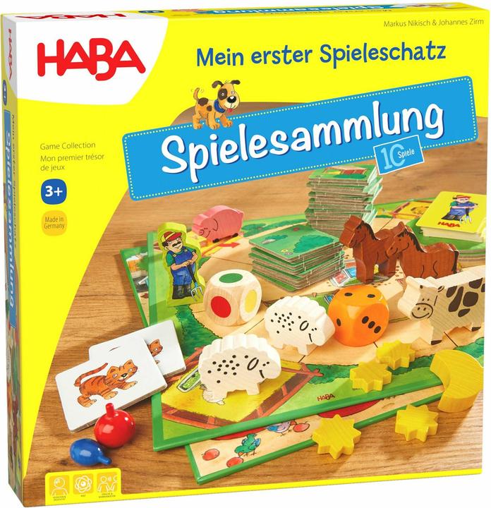 Actual product image Haba My first game treasure (German)