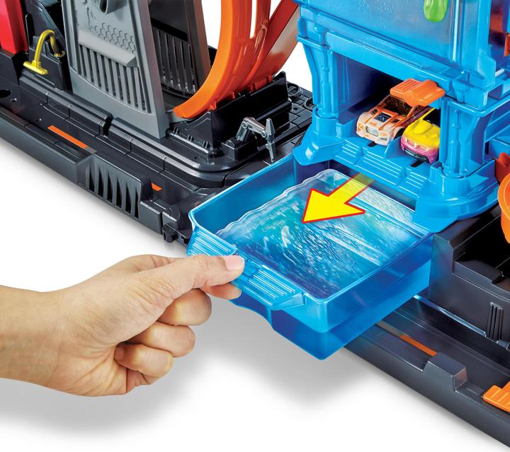 Produktbild Hot Wheels City Color Reveal Ultimative Auto-Waschanlage