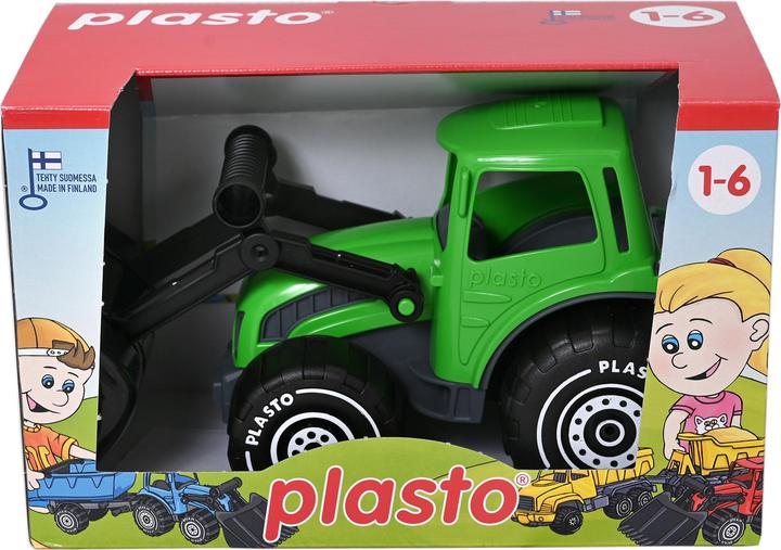 Produktbild Plasto 32 cm grüner Bagger