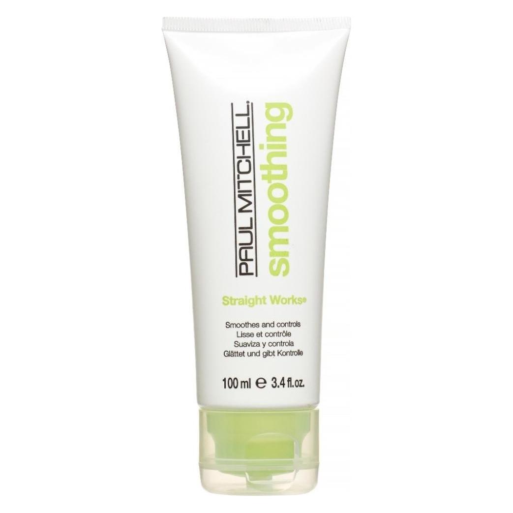 Paul Mitchell, Haargel, Gladmakende Gel Voor Weerbarstig Haar Smoothing (Straight Works) 100 Ml (Haarpasta)