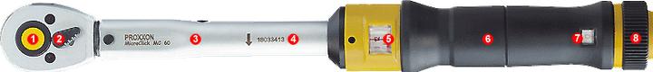 Produktbild Proxxon MicroClick (3/8", 12 Nm, 60 Nm)