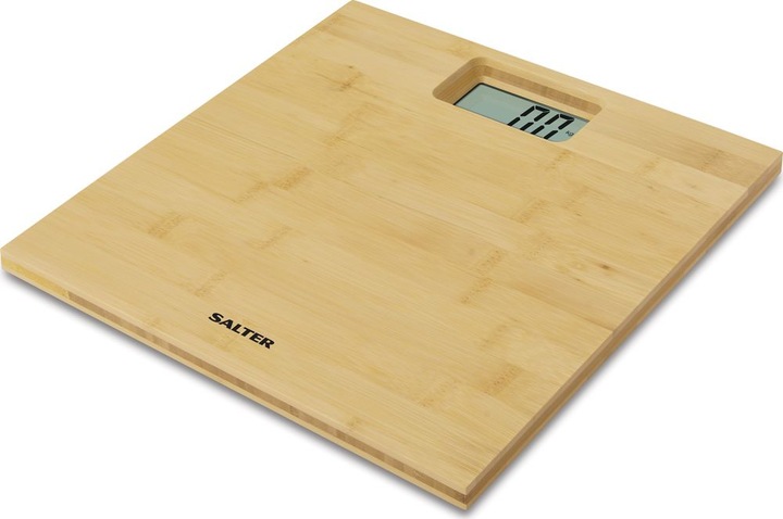 Immagine prodotto Salter 9086 WD3R Bilancia pesapersone elettronica in bambù (150 kg)
