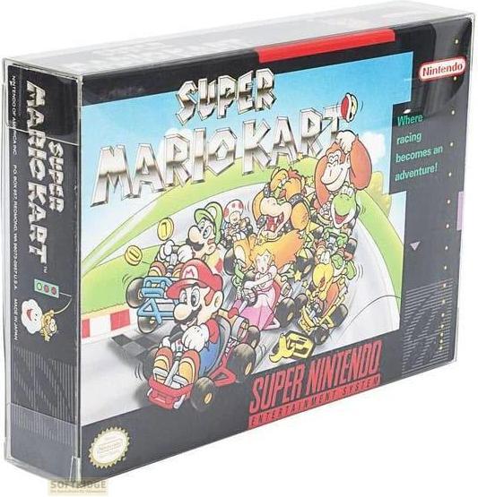 Produktbild Evoretro PET Gehäuse 25er-Pack für Super Nintendo/Nintendo 64/SNES/N64 Spiele (SNES Classic)