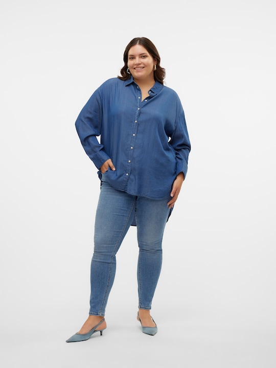 Image du produit Vero Moda VMCPAULINE Chemise en jean Chemise en jean (50)