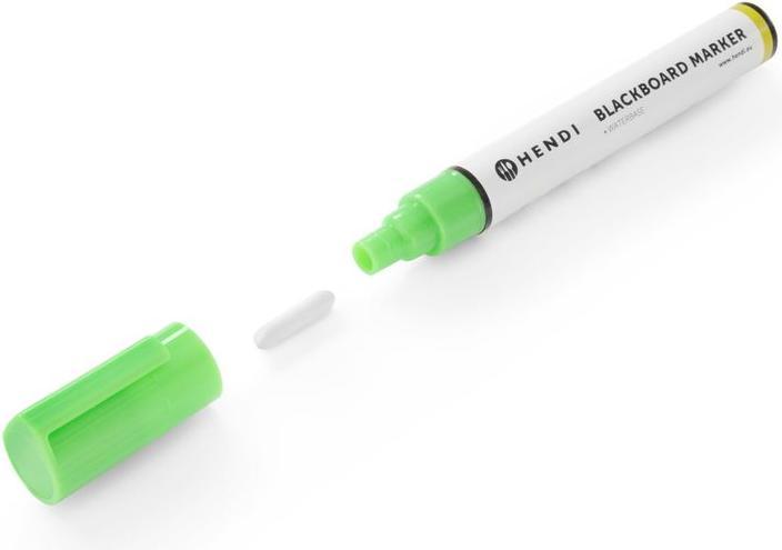 Image du produit Hendi Marqueur craie -mm, blanc - pièce (Blanc, 6 mm, 5 x)
