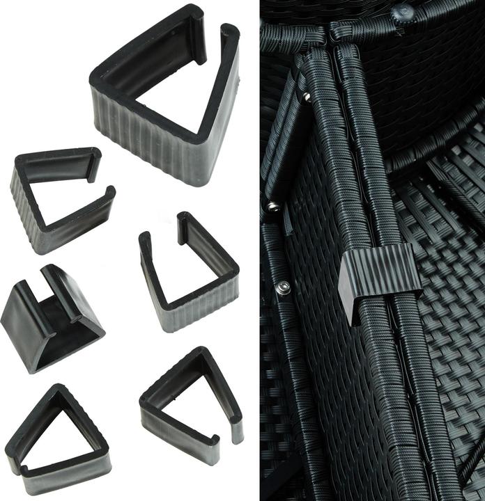 Actual product image tectake Rattan Sun Island Santorini