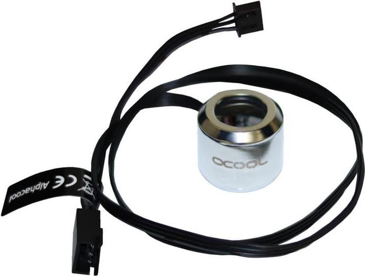 Alphacool Aurora HardTube LED Ring 13mm Chrome - Digital RGB
