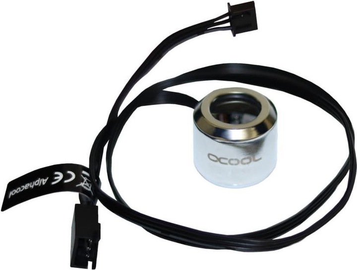Image du produit Alphacool Aurora HardTube LED Ring 13mm Chrome - Digital RGB