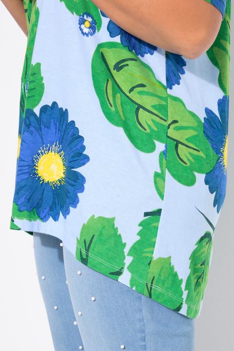Actual product image Miamoda T-Shirt, A-Linie, Blumenmuster (52)