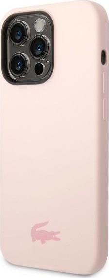 Image du produit Lacoste LCHCP14XSI iPhone 14 Pro Max 6,7" jasnoróżowy/rose pâle étui rigide en silicone (Apple iPhone 14 Pro Max)