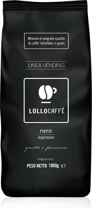 Lollo Caffè Nero Espresso (1000 g, Torréfaction foncée)