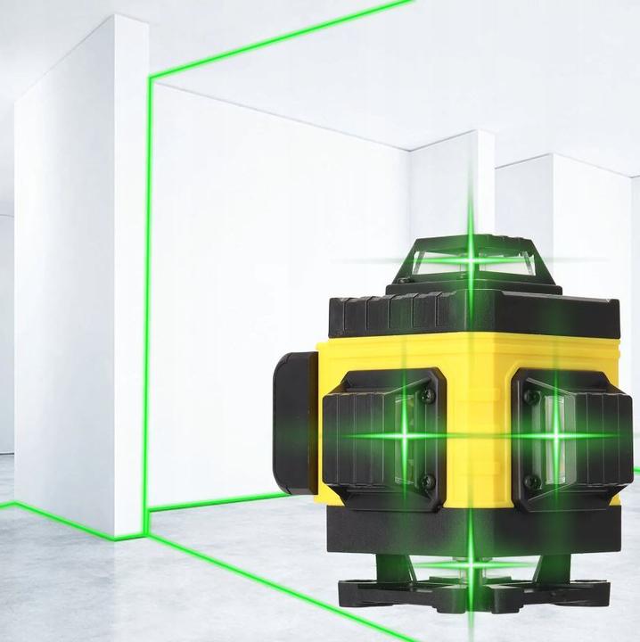 Actual product image Extralink Kreuzebene Laser-Wasserwaage 4D (22.50 cm)
