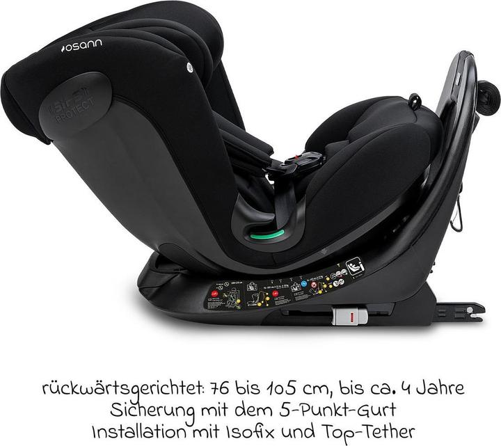 Actual product image Osann Taos360 midi (Reboarder, ECE R129/i-Size Standard)