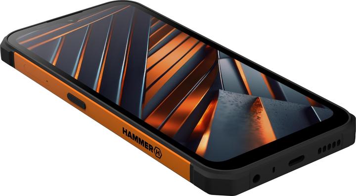 Produktbild Myphone Smartphone Iron Va Wasserdicht stossfest etange (64 GB, Orange, Schwarz, 6.56", Dual SIM)