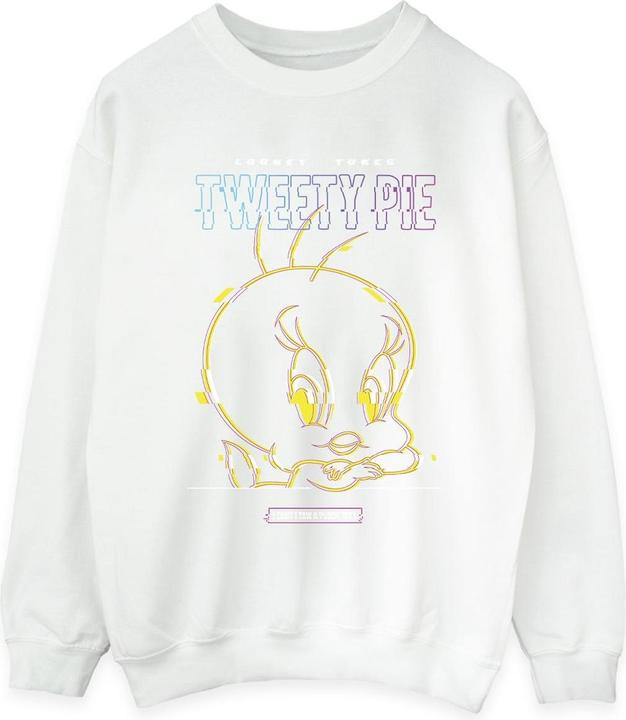 Immagine prodotto Looney Tunes Tweety Glitch Felpa Donna (M)