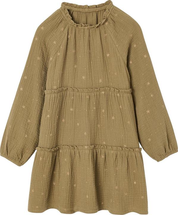 Produktbild Vertbaudet Mädchen-Set: Kleid, Weste und Strumpfhose (128)
