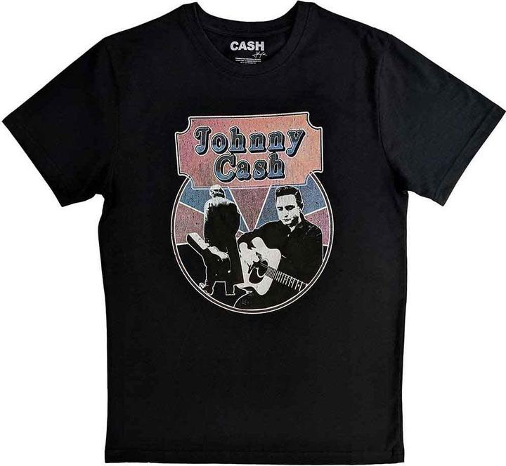 Johnny Cash Walking Guitar & Front On