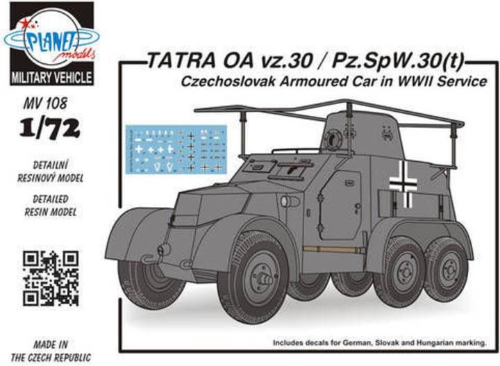 Actual product image Planet Models TATRA OA vz.30/Pz.SpW.30(t) Czechosl.Arm