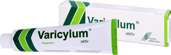 Produktbild Pharma Liebermann Varicylum aktiv Pflegesalbe zur Venenpflege und Unterstützung bei stumpfen Sportverletzungen, 100 g (Körpercreme)