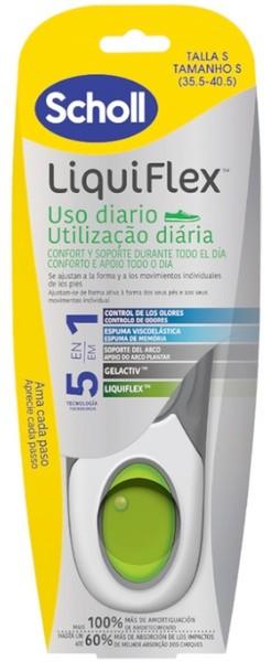 Actual product image Scholl LiquiFlex Daily Support Insoles Women's Footwear Size 5.5-7.5 Memory Foam Arch Support