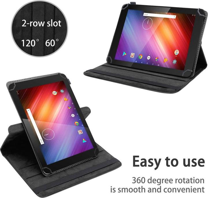 Image du produit Cadorabo Housse de tablette Universal 360 pour Dragon Touch X10 2015 (10,6 pouces) (Dragon Touch X10)