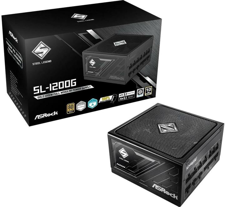 Produktbild AsRock Netzteil Steel Legend SL-1200G 1200 W (1200 W)