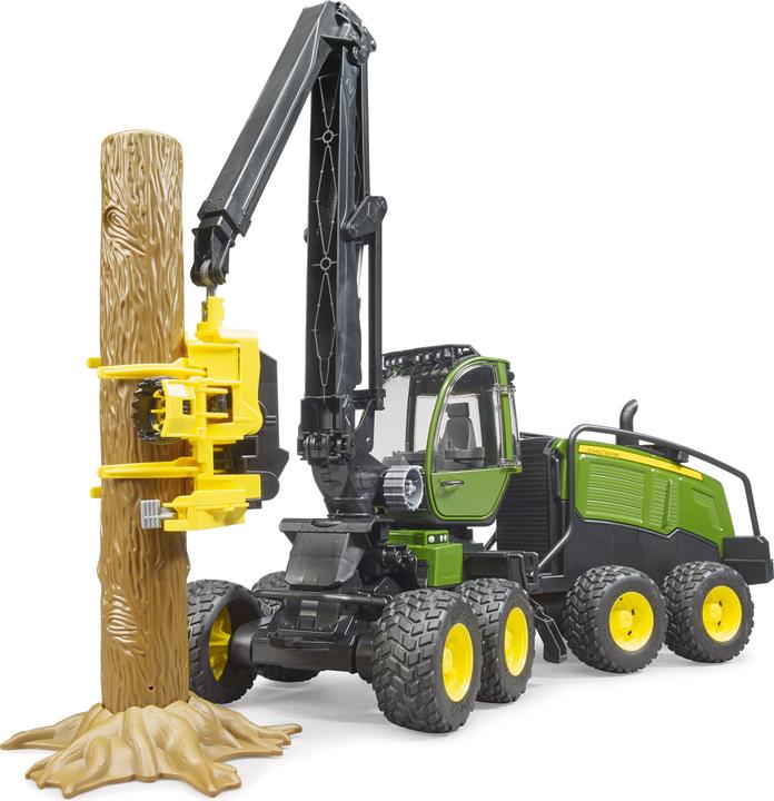 Image du produit Bruder John Deere 1270G Récolteuse avec 1 tronc d'arbre