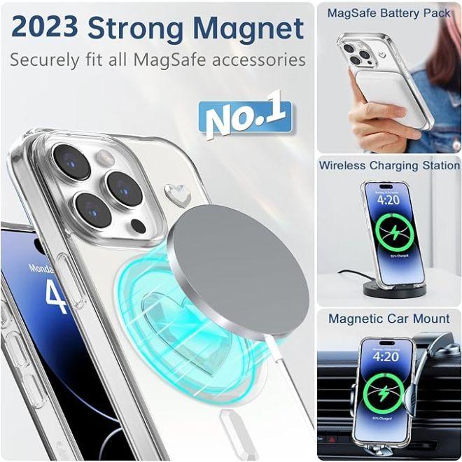 Actual product image Kingxbar Eternity Series MagSafe Hardcase (Apple iPhone 15 Pro Max)