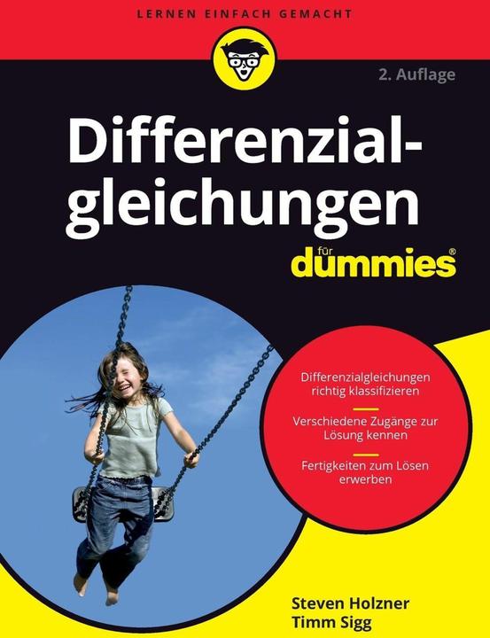 Produktbild Differenzialgleichungen für Dummies (Deutsch, Holzner, Steven/Sigg, 2018)