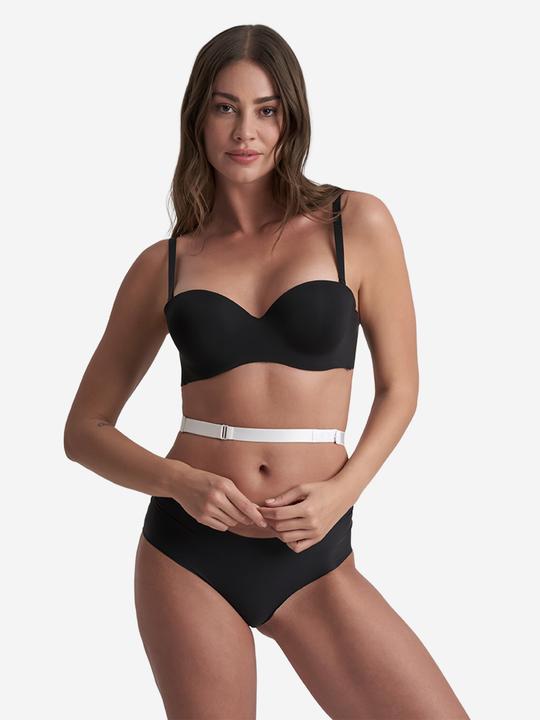 Produktbild Bye Bra 2 Low Back Straps 3 Rows Black (3er Pack, One Size)