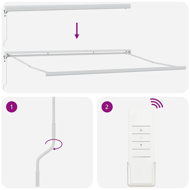 Produktbild vidaXL Einziehbare Markise (3 m)