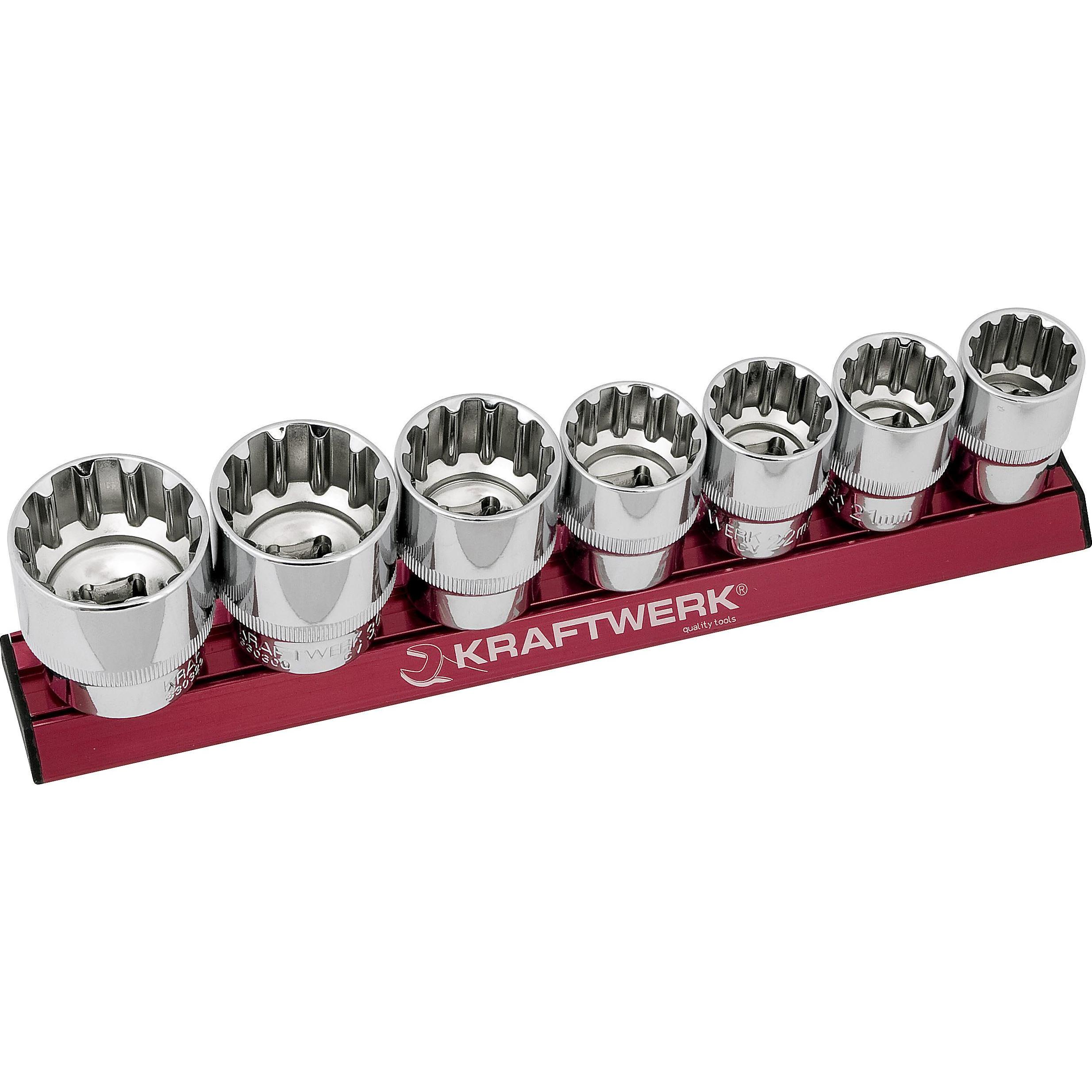 Kraftwerk, Steckschlüssel + Stecknuss, COMBI-Stecknusssatz Magalu