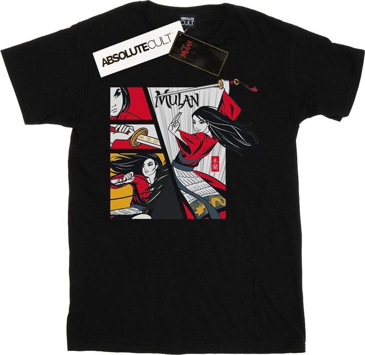 Immagine prodotto Disney Mulan Movie Comic Style Maglietta Ampia Donna (XXL)