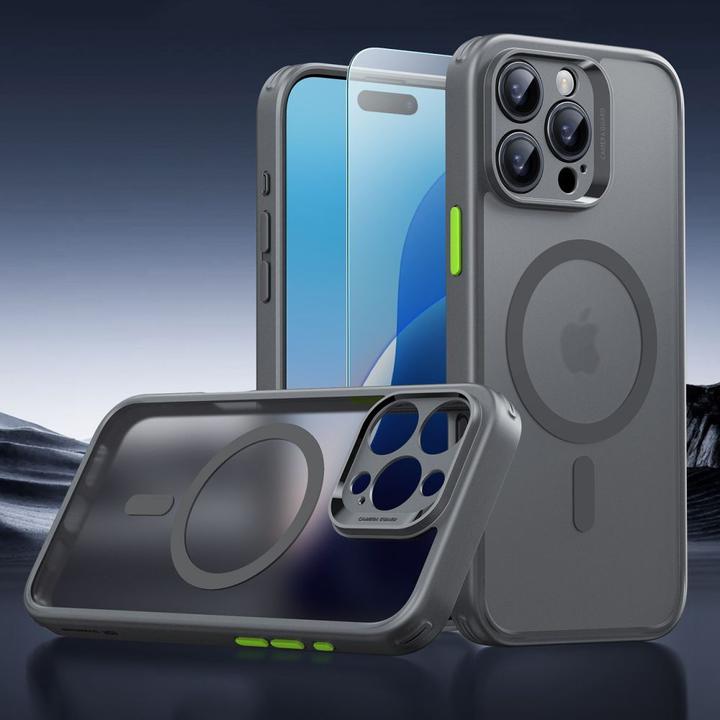 Immagine prodotto ESR Etui Classic Pro Set Halolock MagSafe na iPhone 16 Pro - szare (Apple iPhone 16 Pro)