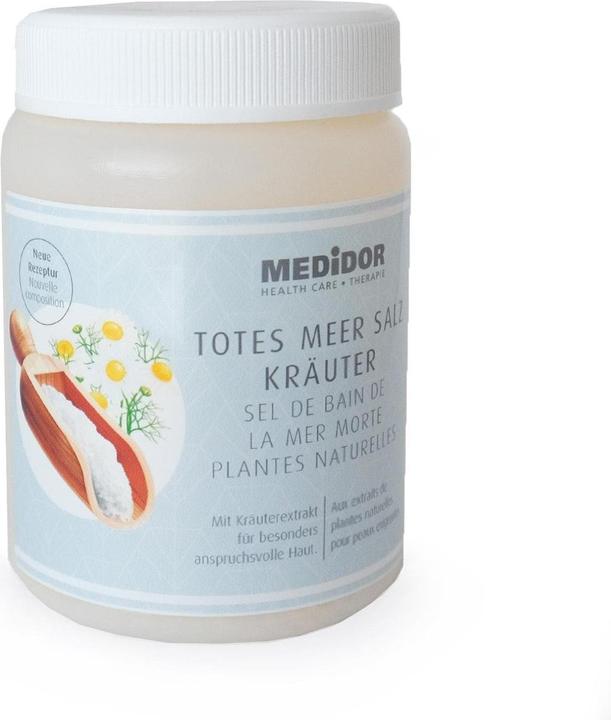 Image du produit Medidor Sel de la mer morte aux herbes 200 g (200 ml, Sel de bain)