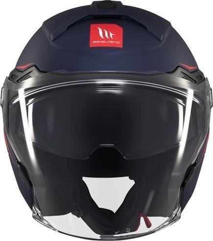 Actual product image MT Helmets modular motorcycle helmet cosmo sv solid a7 (59 - 60 cm, L)