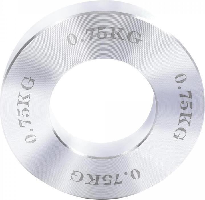 Actual product image Gorilla Sports Weight plates set (2 x 0.5 kg, 2 x 0.75 kg, 2 x 1 kg, 2 x 0.25 kg)