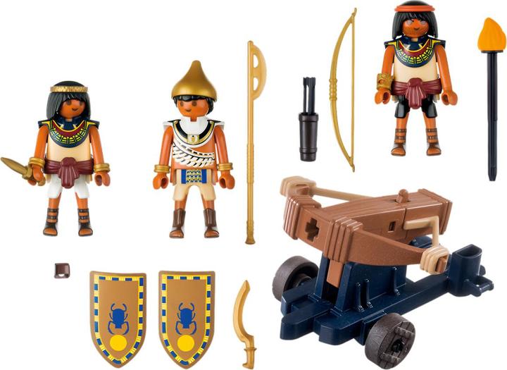 Actual product image Playmobil Egyptian soldiers with dart throwers (5388, Playmobil History)