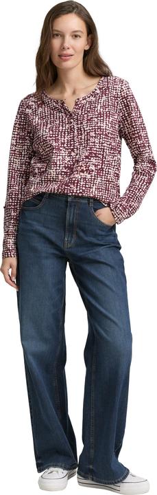 Actual product image Tom Tailor Long Sleeve T-Shirt with Abstract Dot Design (S)