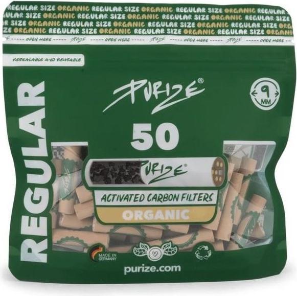 Produktbild Purize Regular Aktivkohlefilter ORGANIC  (50Stk.)