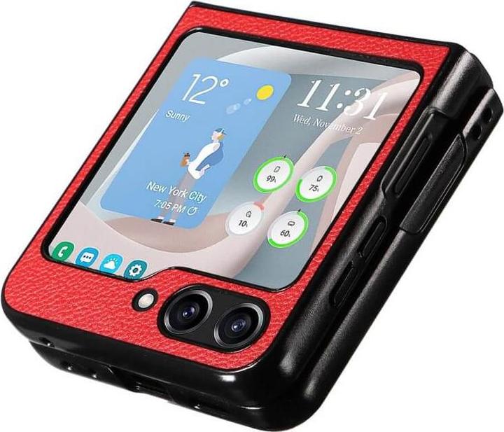 Immagine prodotto Cover-Discount Galaxy Z Flip5 - Cover protettiva ibrida rossa (Samsung Galaxy Z Flip5)